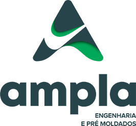 Ampla Pré-moldados Logo